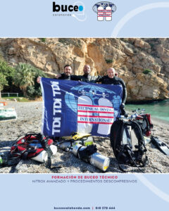 Curso de Nitrox Avanzado y procedimientos descompresivos