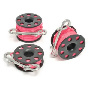 Carrete  BESTDIVERS 30MT CON MOSQUETÓN